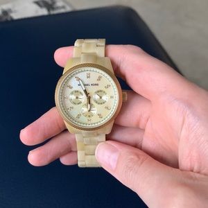 Michael Kors Horn Acrylic Watch